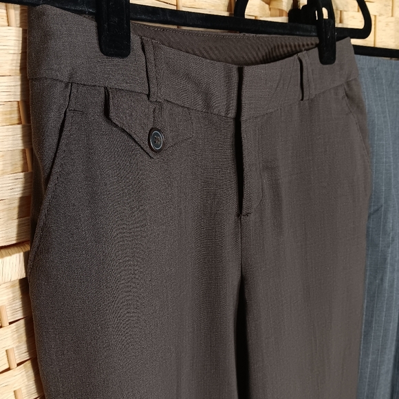 Banana Republic Harrison Fit Wool Blend Trousers 0 Xs - Picture 5 of 7